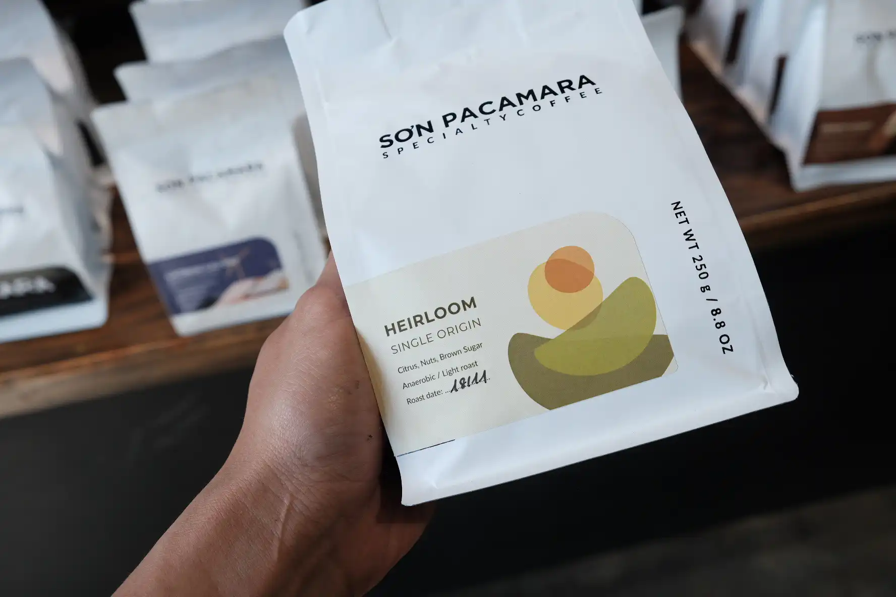bảo quản cà phê tại nhà - xem ngày rang